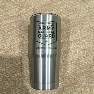 New Jersey Army National Guard Stainless Steel Tumbler